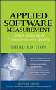 Book cover of: Applied Software Measurement. By: Capers Jones