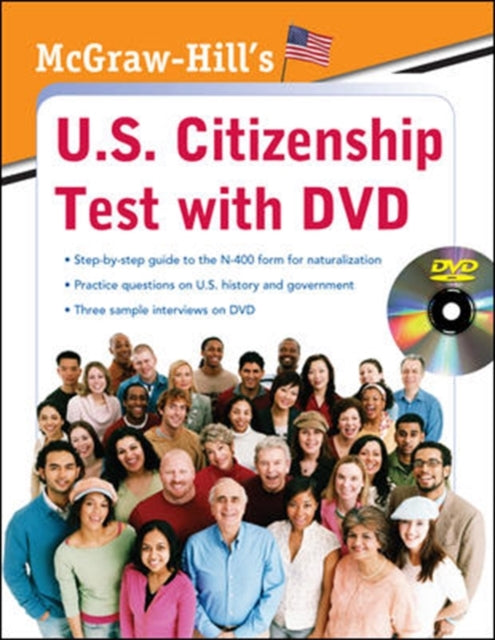 Book cover of: McGraw-Hill's U.S. Citizenship Test with DVD