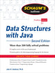 Book cover of: Schaum's Outline of Data Structures with Java, 2ed. By: John R. Hubbard