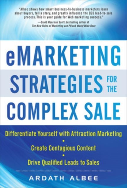 Book cover of: eMarketing Strategies for the Complex Sale