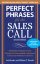 Book cover of: Perfect Phrases for the Sales Call, Second Edition. By: Jeb Brooks
