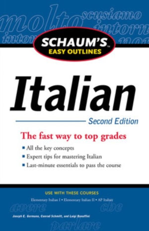 Schaum's Easy Outline of Italian, Second Edition