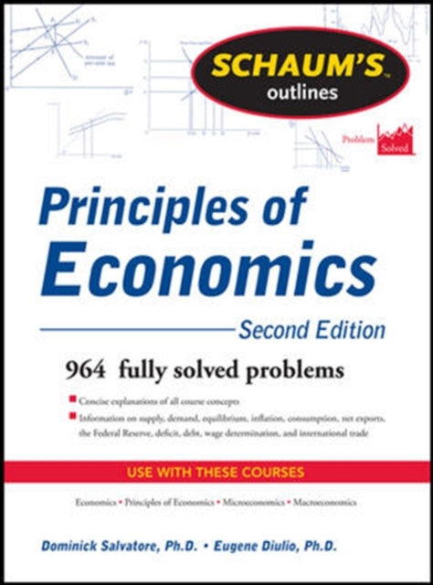 Book cover of: Schaum's Outline of Principles of Economics. By: Dominick Salvatore