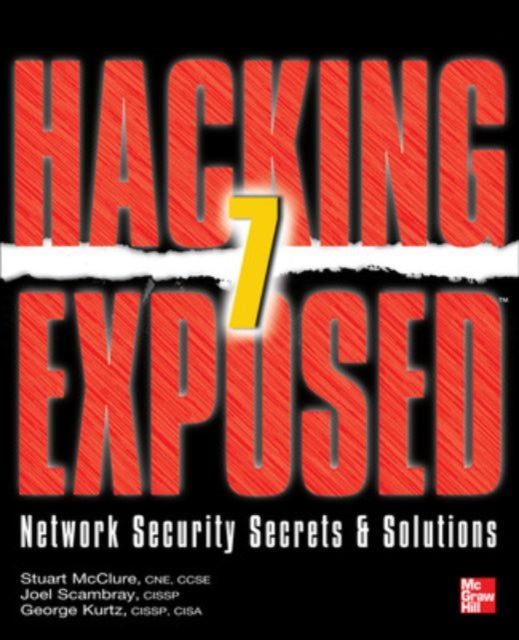 Book cover of: Hacking Exposed 7