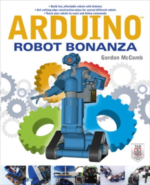 Book cover of: Arduino Robot Bonanza