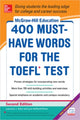 McGraw-Hill Education 400 kohustuslikku sõna TOEFLi jaoks