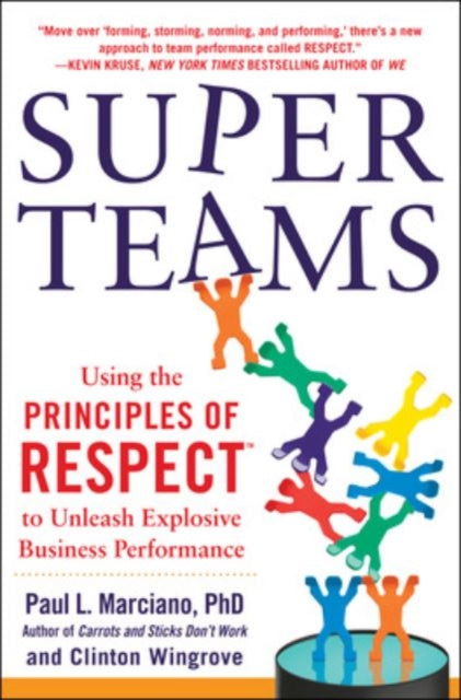 Book cover of: SuperTeams: Using the Principles of RESPECT™ to Unleash Explosive Business Performance. By: Paul L. Marciano