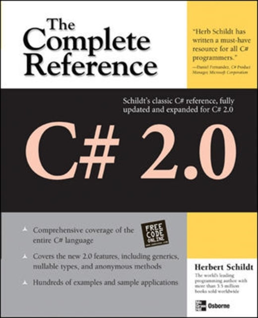 Book cover of: C# 2.0: The Complete Reference. By: Herbert Schildt