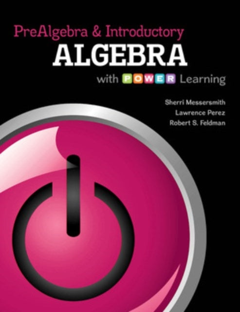 Book cover of: Prealgebra and Introductory Algebra with P.O.W.E.R. Learning. By: Sherri Messersmith