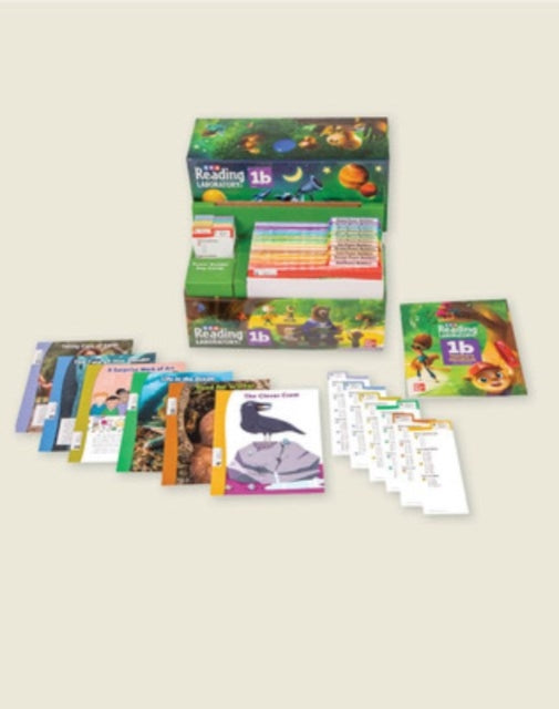 Book cover of: SRA Reading Laboratory 1b Kit (Updated ©2020). By: McGraw Hill