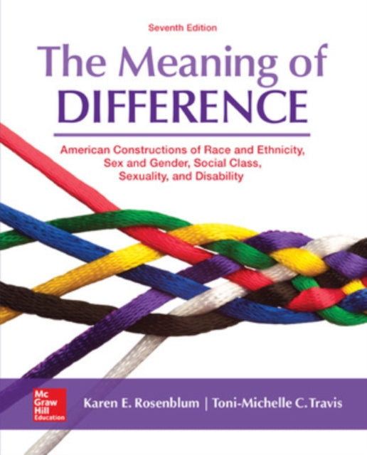Book cover of: Meaning of Difference: American Constructions of Race and Ethnicity, Sex and Gender, Social Class, Sexuality, and Disability. By: Karen E. Rosenblum