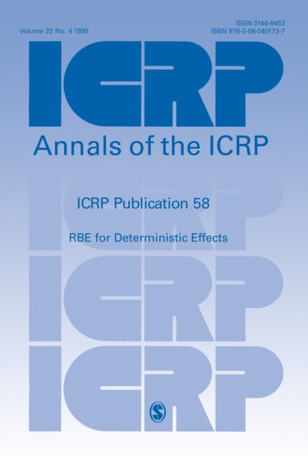 Book cover of: ICRP Publication 58. By: Icrp
