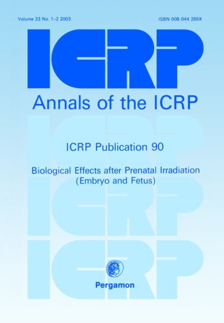 Book cover of: ICRP Publication 90. By: ICRP