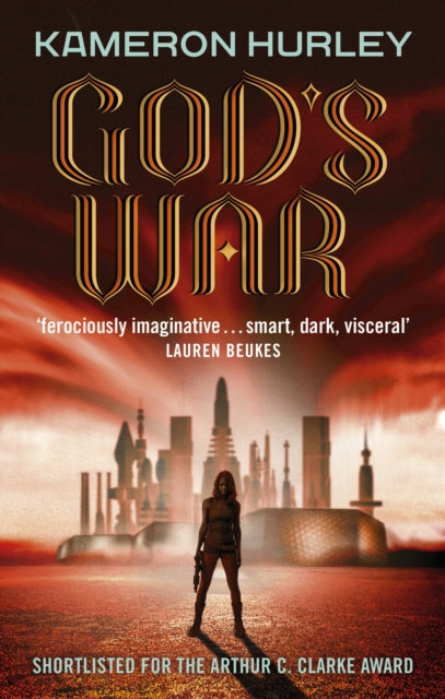 Book cover of: God's War. By: Kameron Hurley