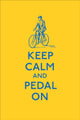 Book cover of: Keep Calm and Pedal On. By: TBC