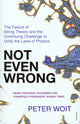 Book cover of: Not Even Wrong. By: Peter Woit