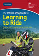Book cover of: official DVSA guide to learning to ride