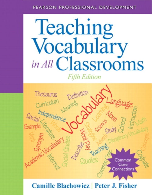 Book cover of: Teaching Vocabulary in All Classrooms
