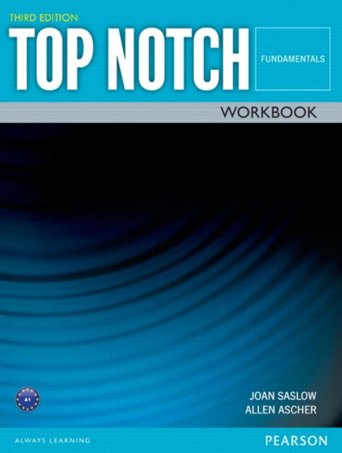 Book cover of: TOP NOTCH FUNDAMENTALS     3/E WORKBOOK             392777. By: Joan Saslow