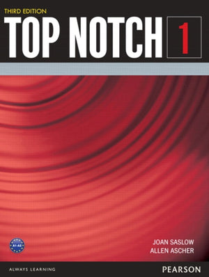 TOP NOTCH 1 3/E STUDENT BOOK 392893