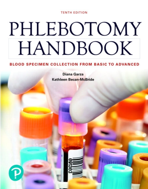 Book cover of: Phlebotomy Handbook. By: Diana Garza