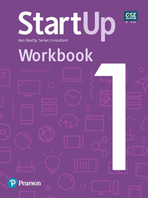 Book cover of: StartUp 1, Workbook. By: Pearson