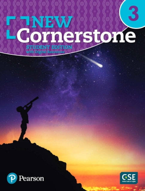 Book cover of: New Cornerstone, Grade 3 Student Edition with eBook (soft cover). By: Pearson