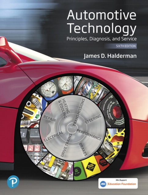 Book cover of: Automotive Technology. By: James D. Halderman