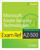 Book cover of: Exam Ref AZ-500 Microsoft Azure Security Technologies. By: Yuri Diogenes