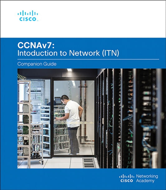 Book cover of: Introduction to Networks Companion Guide (CCNAv7). By: Cisco Networking Academy
