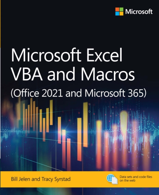 Book cover of: Microsoft Excel VBA and Macros (Office 2021 and Microsoft 365). By: Bill Jelen