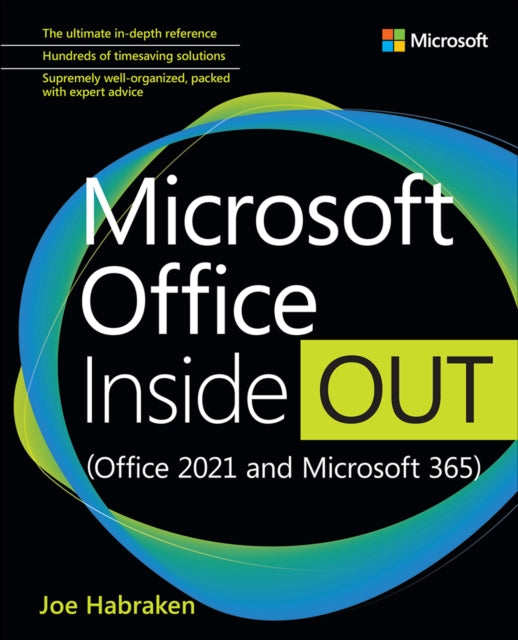 Book cover of: Microsoft Office Inside Out (Office 2021 and Microsoft 365). By: Joe Habraken
