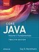 Book cover of: Core Java. By: Cay Horstmann