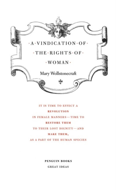 A Vindication of the Rights of Woman 9780141018911 Mary Wollstonecraft