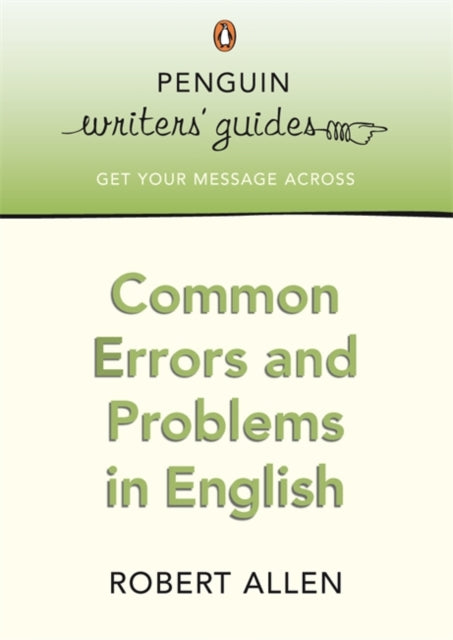 Book cover of: Common Errors and Problems in English. By: Robert Allen