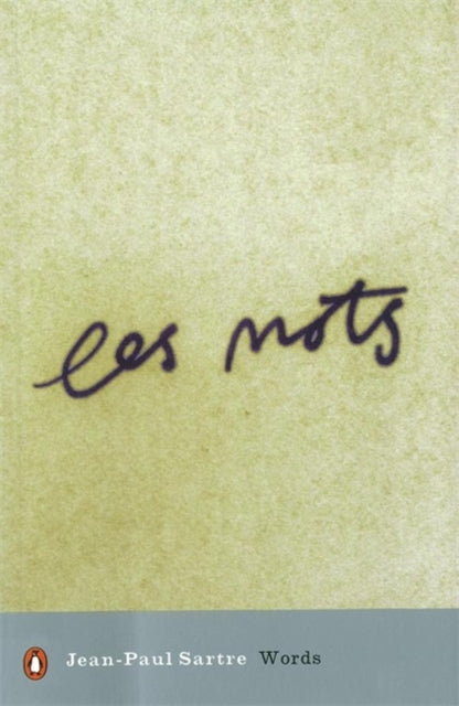 Book cover of: Words. By: Jean-Paul Sartre