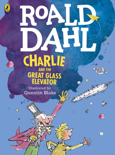 Book cover of: Charlie and the Great Glass Elevator (colour edition). By: 로알드 달