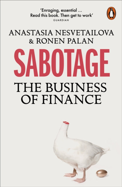 Book cover of: Sabotage. By: Anastasia Nesvetailova