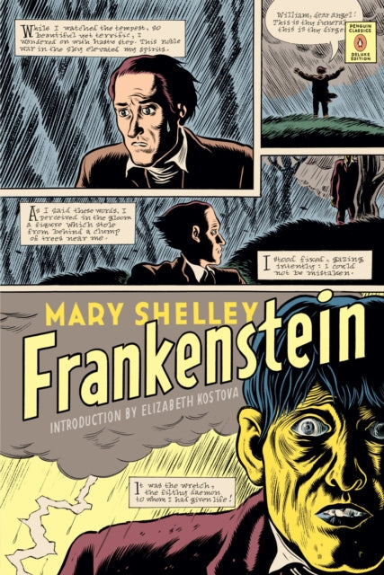 Book cover of: Frankenstein (Penguin Classics Deluxe Edition). By: Mary Shelley