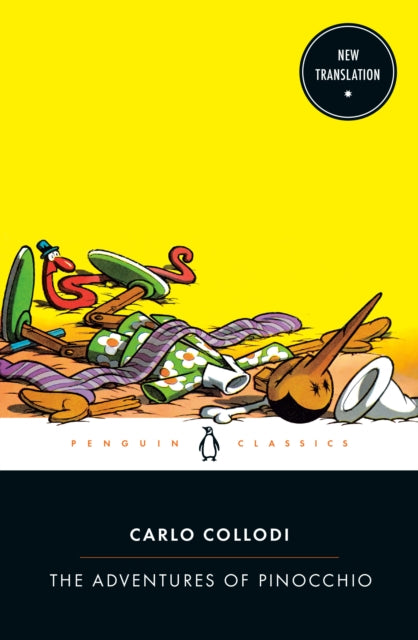 Book cover of: Adventures of Pinocchio. By: Carlo Collodi