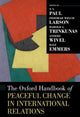Book cover of: Oxford Handbook of Peaceful Change in International Relations. By: T. V. Paul
