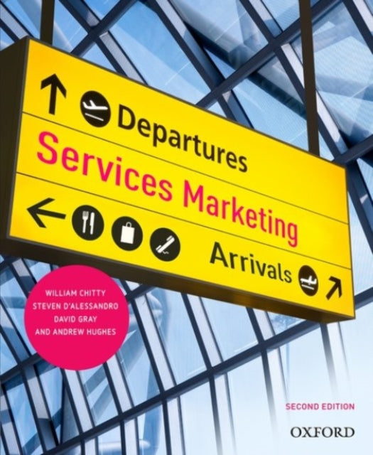 Book cover of: Services Marketing. By: William Chitty