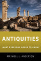 Book cover of: Antiquities. By: Maxwell L. Anderson