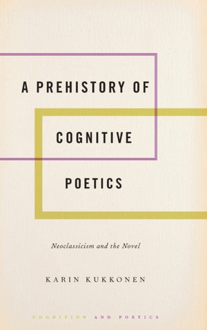 Prehistory of Cognitive Poetics