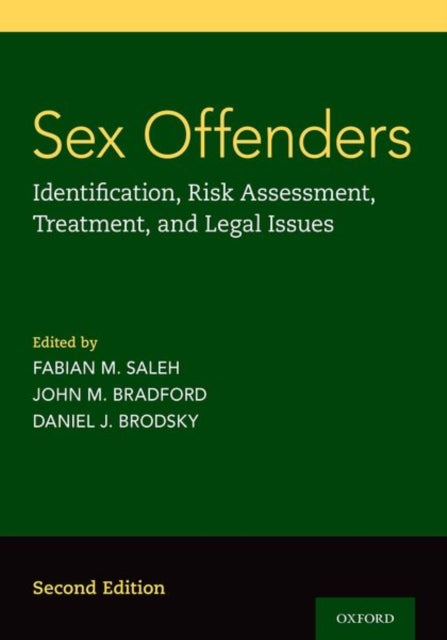 Book cover of: Sex Offenders. By: Fabian M. Saleh