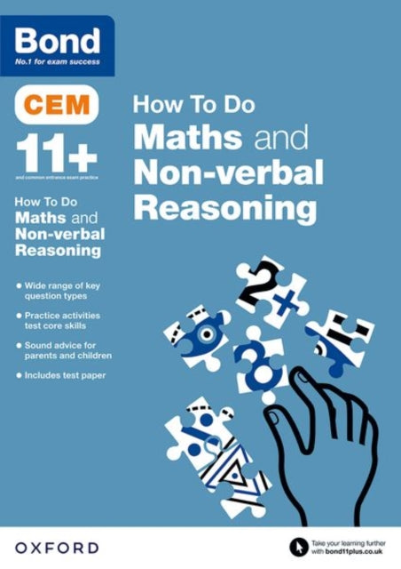 Book cover of: CEM How To Do: Bond 11+ Maths and Non-verbal Reasoning (for Cambridge Select Insight). By: Alison Primrose