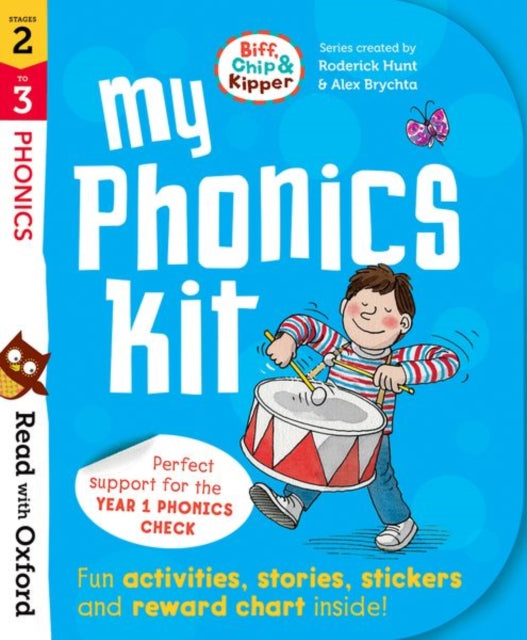 Book cover of: Read with Oxford: Stages 2-3: Biff, Chip and Kipper: My Phonics Kit. By: Roderick Hunt