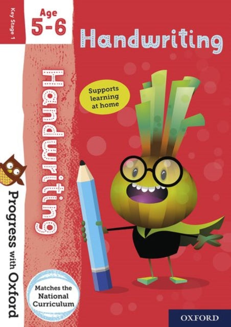 Book cover of: Progress with Oxford: Handwriting Age 5-6. By: Fiona Tomlinson
