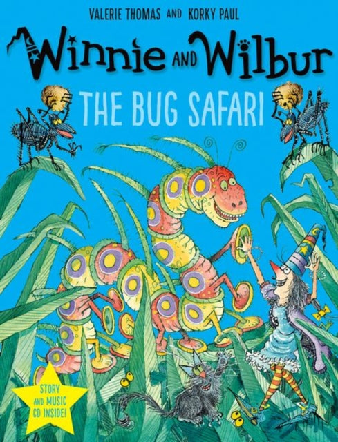 Book cover of: Winnie and Wilbur: The Bug Safari pb&cd. By: Valerie Thomas
