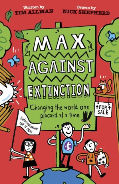 Book cover of: Max Against Extinction. By: Tim Allman